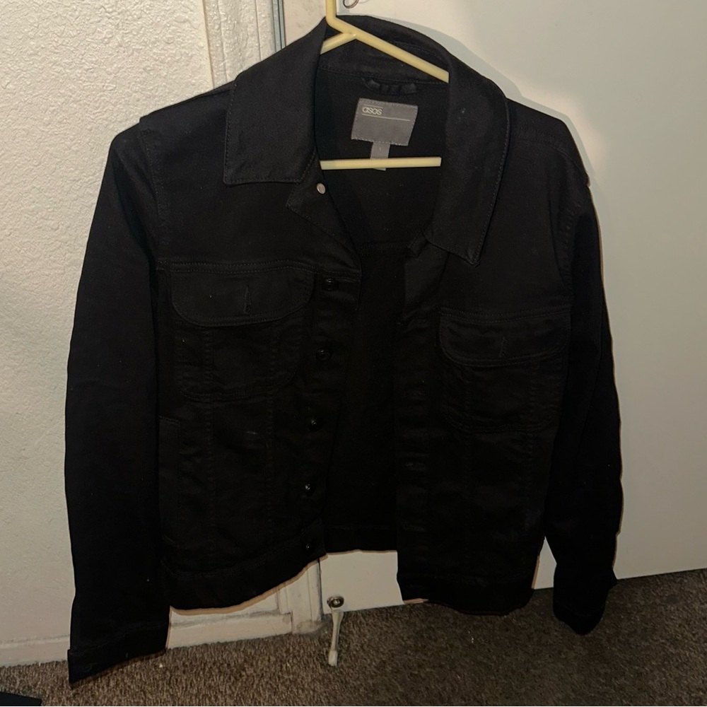 Denim jacket skinny stretch